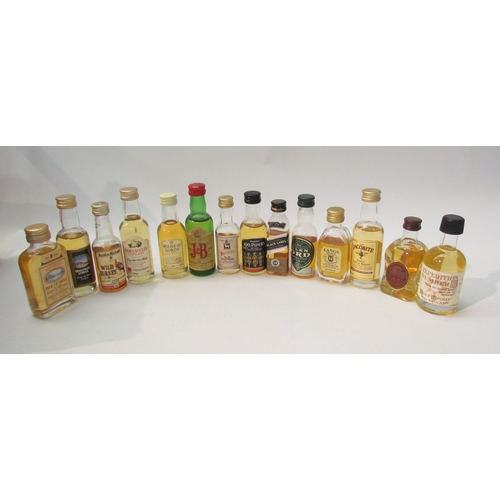 8048 - A quantity of Whisky miniatures and Whisky Liqueur