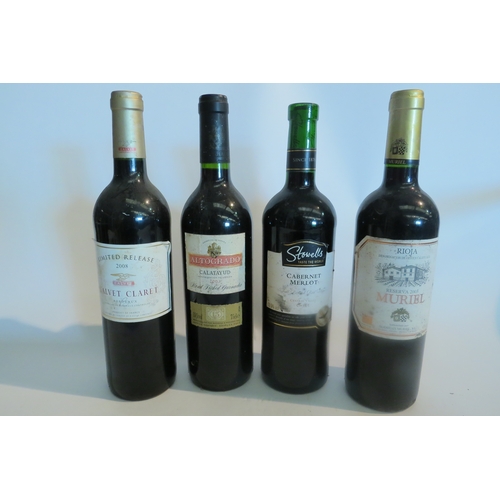 8149 - 2008 Limited Release Calvert Claret, 2003 Altogrado Calatayud, 2003 Muriel Rioja, Stowells Cabernet ... 