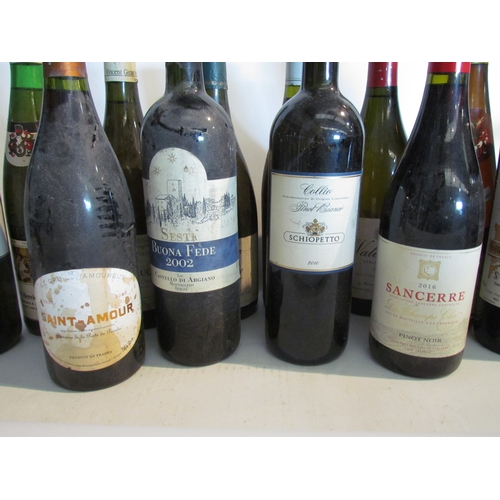 8151 - 12 various bottles of wine, 2014 Waterkloof Stellenbosch, 2016 Les Schiopetto Collio x 2, 2004 Chate... 