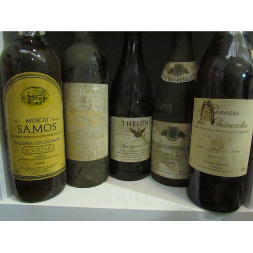 8157 - 11 bottles of various wines including Muscat, 1993 Bon Courage, 1990 Sauternes, etc