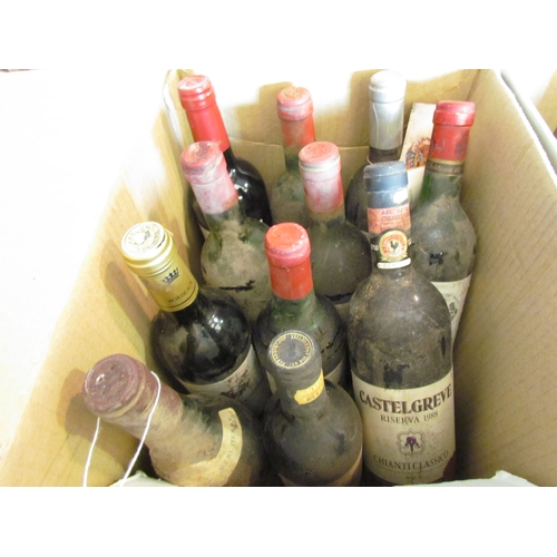 8168 - 11 bottles of various wine including 2008 Lussac Saint-Emilion, 1991 Vriesenhof, 1985 Saint Emilio G... 