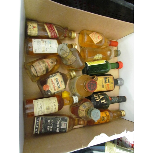 8174 - A good quantity of miniature collectables including 15 whisky miniatures