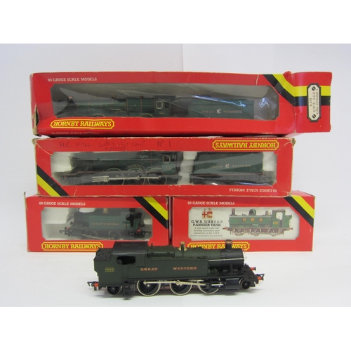 9494 - A collection of boxed or part boxed Hornby 00 gauge model railway locomotives to include R078 GWR 4-... 