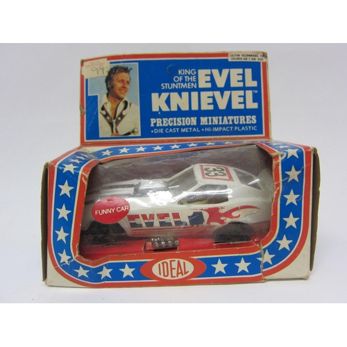 9065 - A boxed Ideal diecast Precision Miniatures Evel Knieval Funny Car