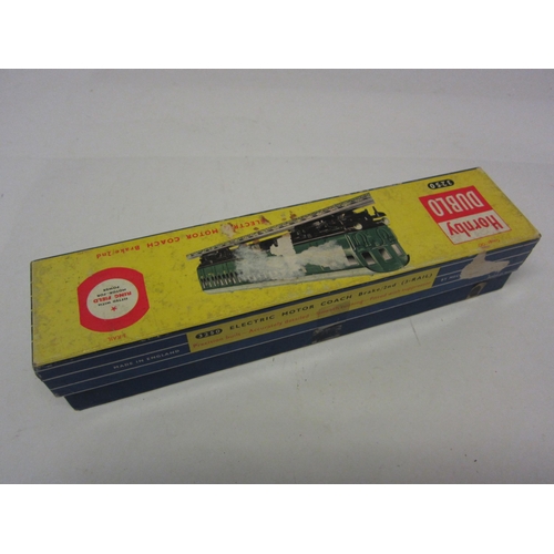 9525 - A boxed Hornby Dublo 00 gauge 3250 Electric Motor Coach Brake/2nd in Southern green, No.S65326 to si... 