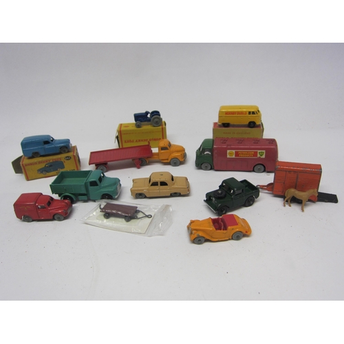 9503 - Three boxed Dinky Dublo '00' scale diecast vehicles to include 069 Massey Harris Tractor, 063 Commer... 