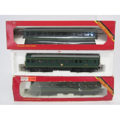 9490 - A boxed Hornby 00 gauge BR diesel-electric two car set, comprising M79097 power coach and M79632 tra... 