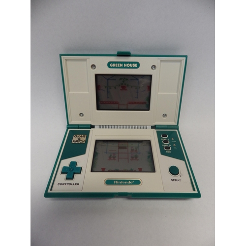 9004 - Nintendo Game & Watch Multi Screen Green House handheld electronic game (GH-54) in original box, Num... 