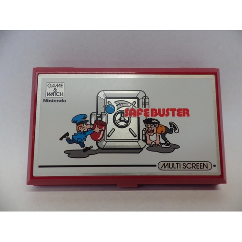 9005 - Nintendo Game & Watch Multi Screen Safebuster handheld electronic game (JB-63), in original box, Num... 