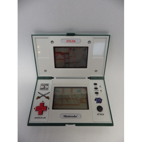 9001 - Nintendo Game & Watch Multi Screen Zelda handheld electronic game (ZL-65), in original box. Number 4... 