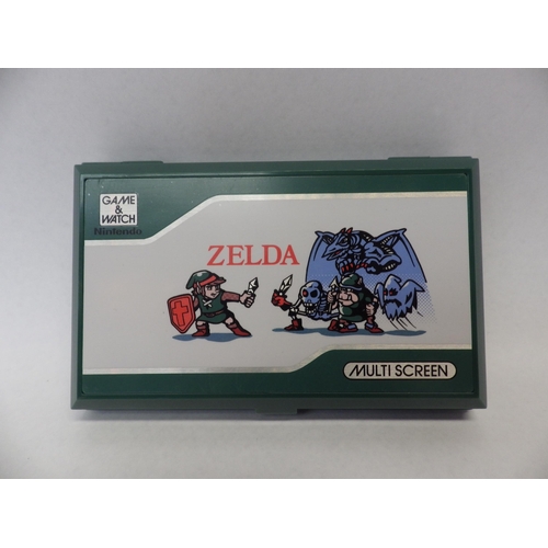 9001 - Nintendo Game & Watch Multi Screen Zelda handheld electronic game (ZL-65), in original box. Number 4... 