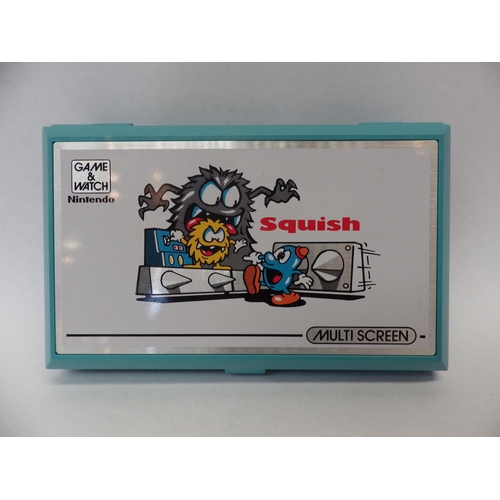 9010 - Nintendo Game & Watch Multi Screen Squish handheld electronic game (MG-61) in original box, Number 4... 