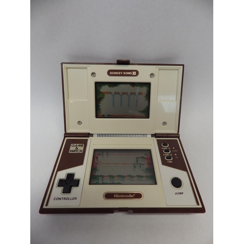 9006 - Nintendo Game & Watch Multi Screen Donkey Kong II handheld electronic game handheld electronic game ... 