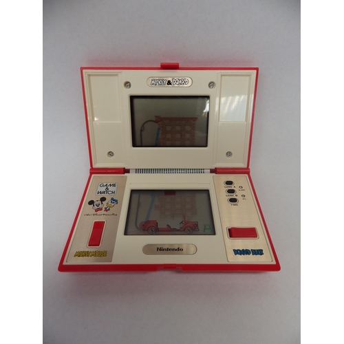 9015 - Nintendo Game & Watch Multi Screen Mickey & Donald handheld electronic game (DM-53) in original box,... 