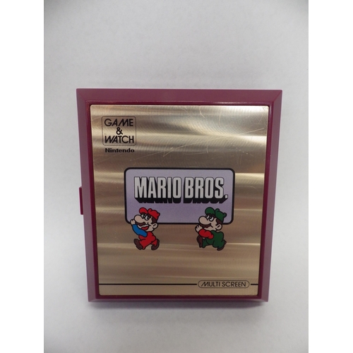 9011 - Nintendo Game & Watch Multi Screen Mario Bros. handheld electronic game (MW-56) in original box, Num... 