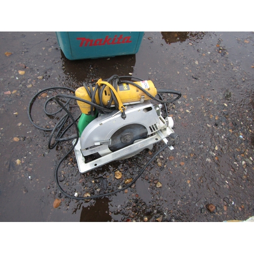 3242 - Power tools including a circular saw.  DTI FAILURE: Please see information pages