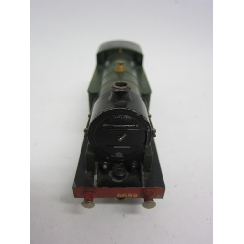 9531 - An unboxed Hornby Dublo 00 gauge GWR green 0-6-2T locomotive No.6699