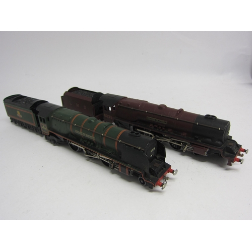 9533 - Two unboxed Hornby Dublo 00 gauge locomotives and tenders to include 4-6-2 Duchess of Atholl No.6231... 