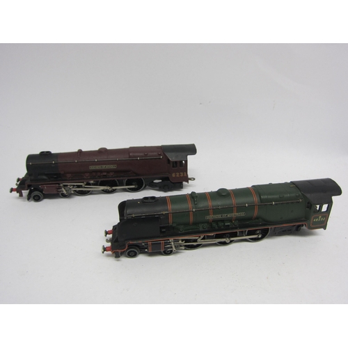 9533 - Two unboxed Hornby Dublo 00 gauge locomotives and tenders to include 4-6-2 Duchess of Atholl No.6231... 