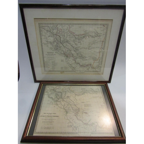 4401 - Nine framed, engraved, 19th and 20th Century maps of the Middle East (9)           (E) £50.70