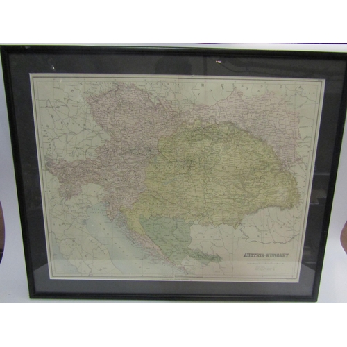 4401 - Nine framed, engraved, 19th and 20th Century maps of the Middle East (9)           (E) £50.70