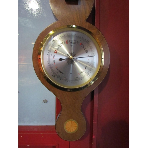 4023 - An Edwardian style banjo barometer