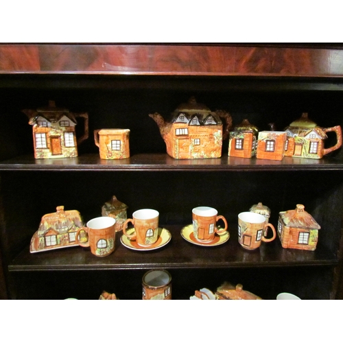 4080 - A selection of Price Kensington ceramics to include jugs, teapots, butter dish, etc