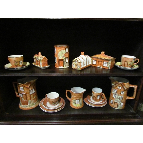 4080 - A selection of Price Kensington ceramics to include jugs, teapots, butter dish, etc