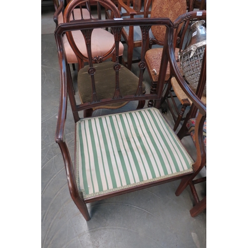 2159 - Three Regency mahogany chairs