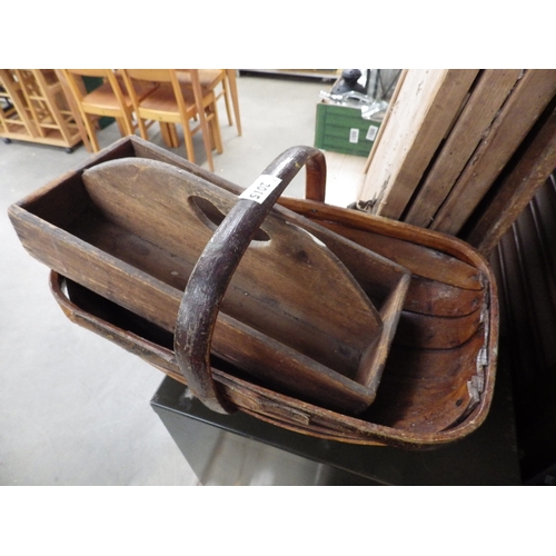 2015 - A bygone trug and a knife box