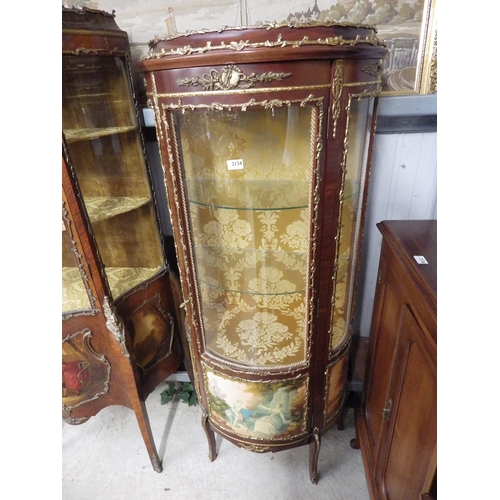 2134 - A continental vitrine   (E)  £80-120