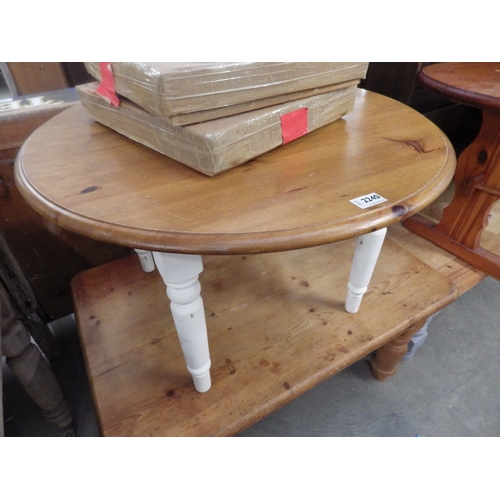 2240 - Two pine coffee tables