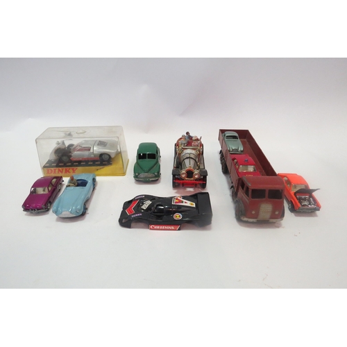 1268 - A collection of toy cars, mainly Dinky (one boxed)