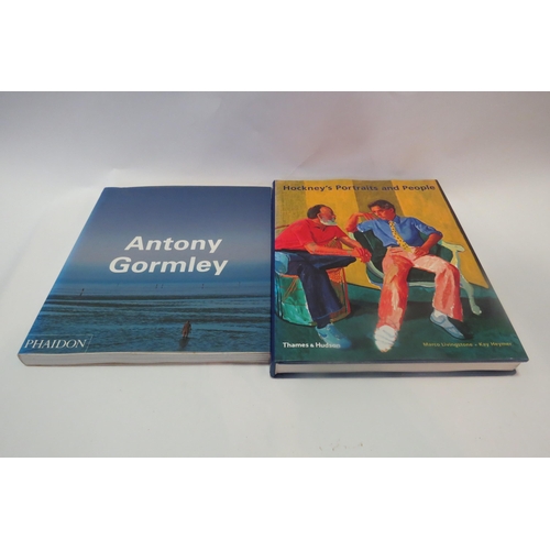 1269 - Six volumes relating to 20th Century artists including David Hockney, Damien Hirst, Antony Gormley, ... 