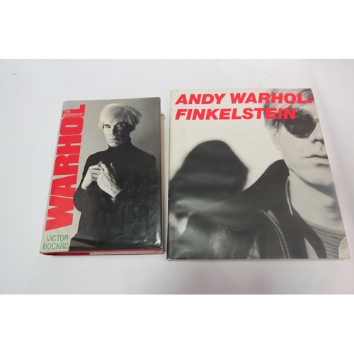 1287 - Four various volumes relating to Andy Warhol