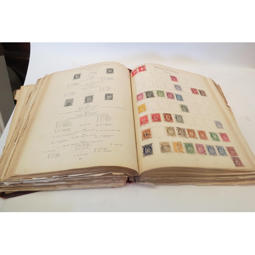 1361 - A stamp album with English and Foreign examples and another similar etc.