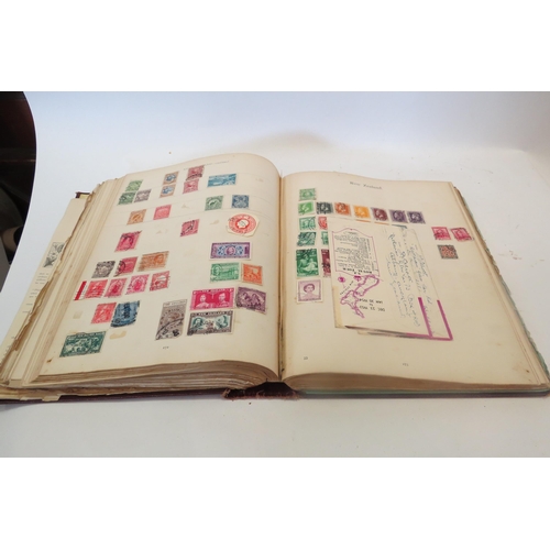 1361 - A stamp album with English and Foreign examples and another similar etc.