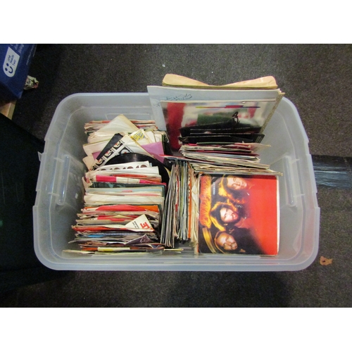 1169 - A collection of 45rpm records to include Elvis Presley 