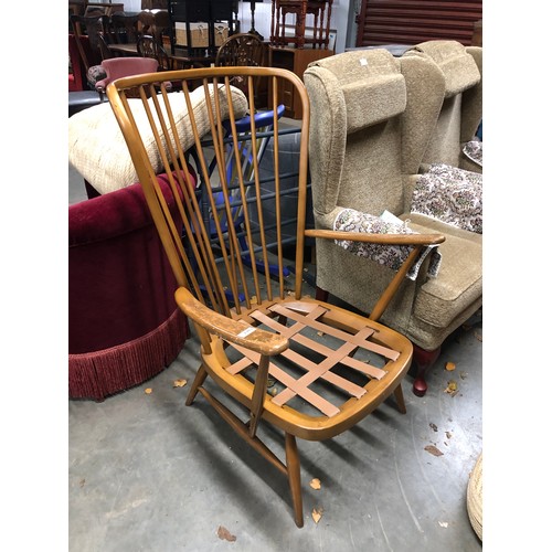 2359 - An Ercol armchair frame