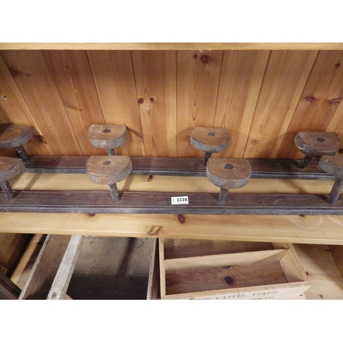 2338 - Two coat racks