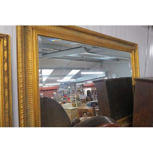 2237 - Two modern gilt framed wall mirrors