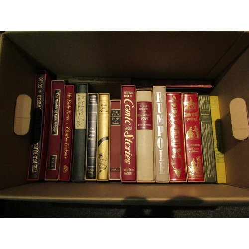 1397 - Folio Society, 25 assorted volumes, including A. E. Housman, Nancy Mitford, Thomas Hardy 9 volumes, ... 