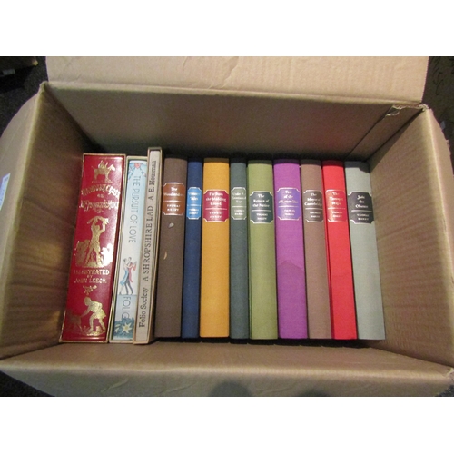 1397 - Folio Society, 25 assorted volumes, including A. E. Housman, Nancy Mitford, Thomas Hardy 9 volumes, ... 