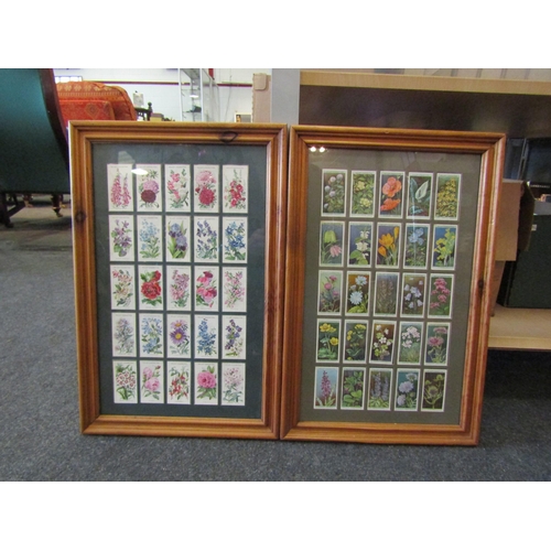 1404 - Two framed sets of W.D. & H.O. Wills cigarette cards 