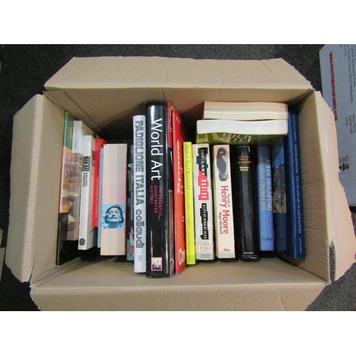 1466 - A box of art reference books on 20th Century art/artists and movements   (R) £15