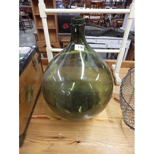 2281 - A french green onion bottle