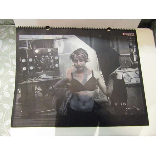 4164 - Two large Pirelli calenders, Peter Lindbergh's Hollywood 2002 and The Pirelli 2003 Calendar by Bruce... 