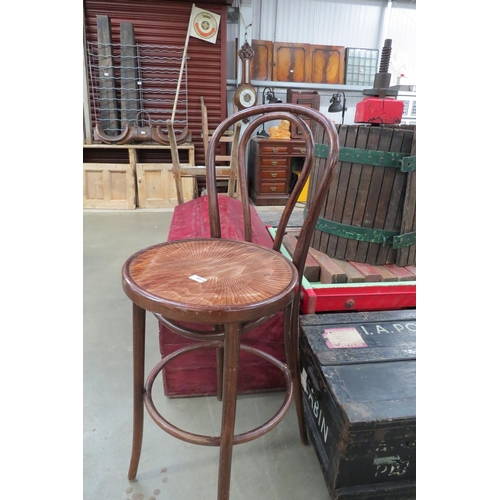 2013 - A bentwood stool