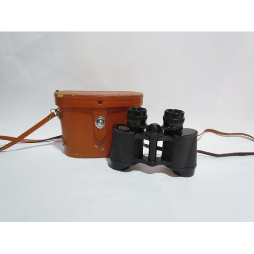 4327 - A pair of cased 8 x 30 No.AA-95347 binoculars