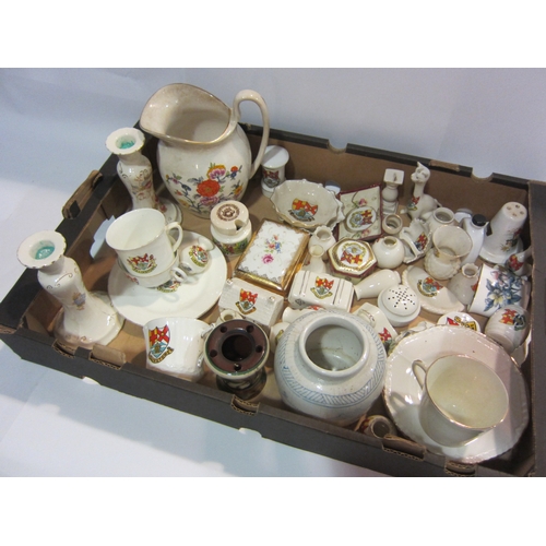 4454 - A box containing mainly crested ware, some Felixstowe         (E) £20-30